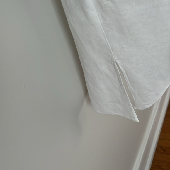 Zara linen blend asymmetrical dress - Picture 5 of 7